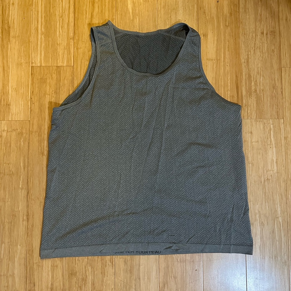 lululemon athletica Charcoal Tank Top